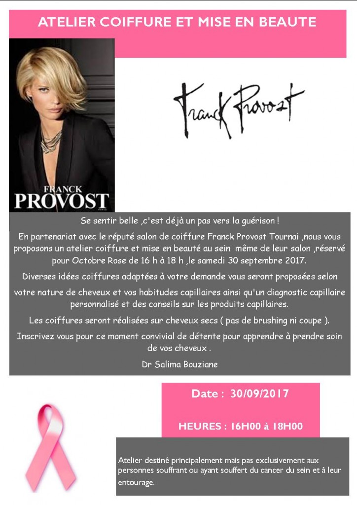 atelier coiffure franck Provost